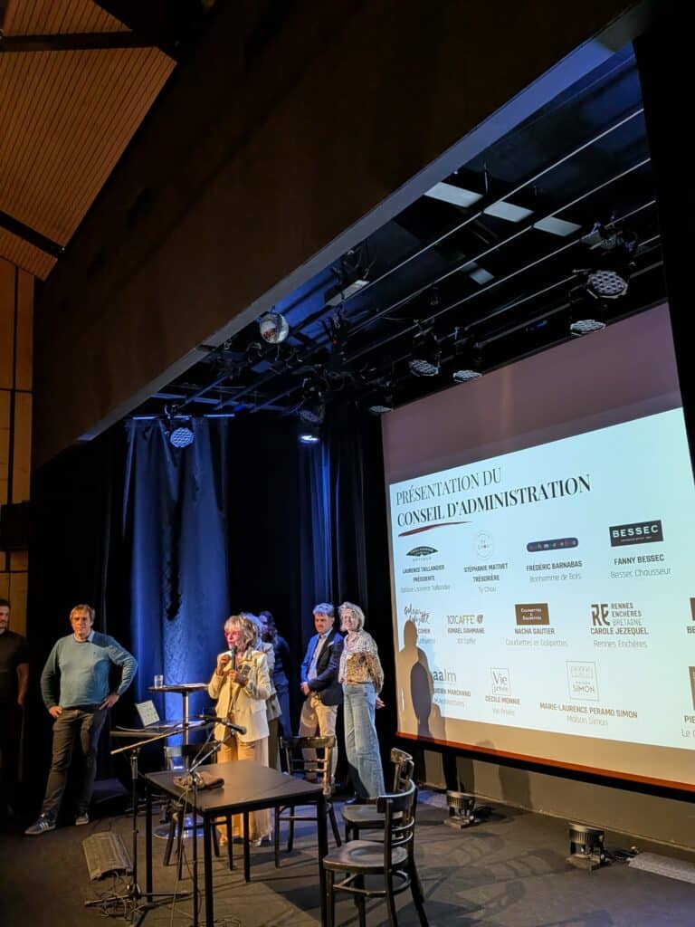 Présentation du conseil d'administration à l'AG